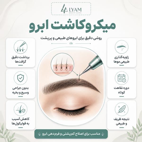 میکروکاشت ابرو